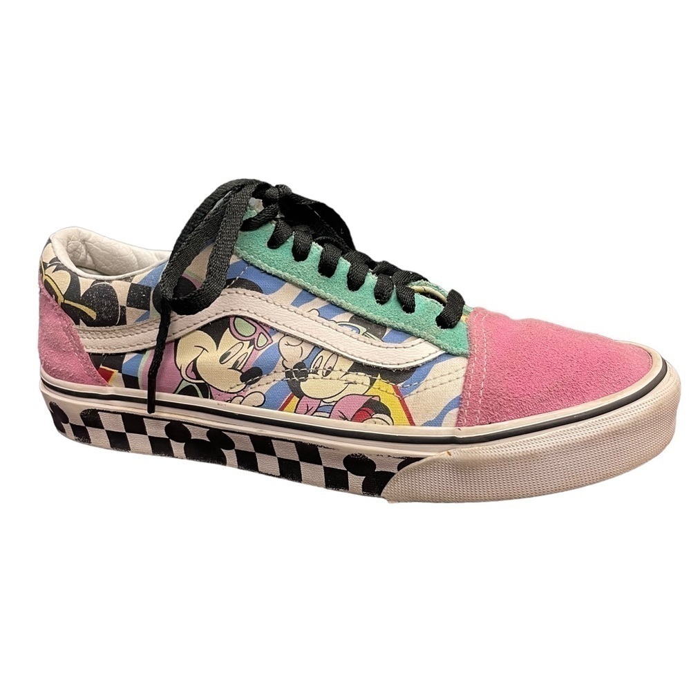 Vans Limited Edition Disney Mickey Old Skool Sneakers Men's Size 8 Women's 9.5